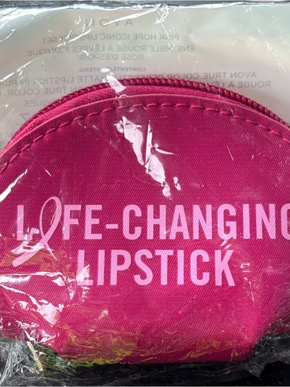 Avon true color perfectly matte lipstick Pure Pink Hope Iconic Set Holder New
